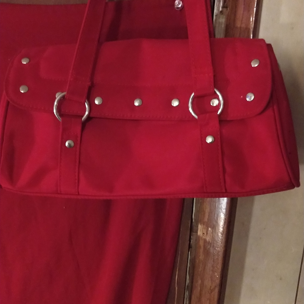 Ladies red purse/ clutch